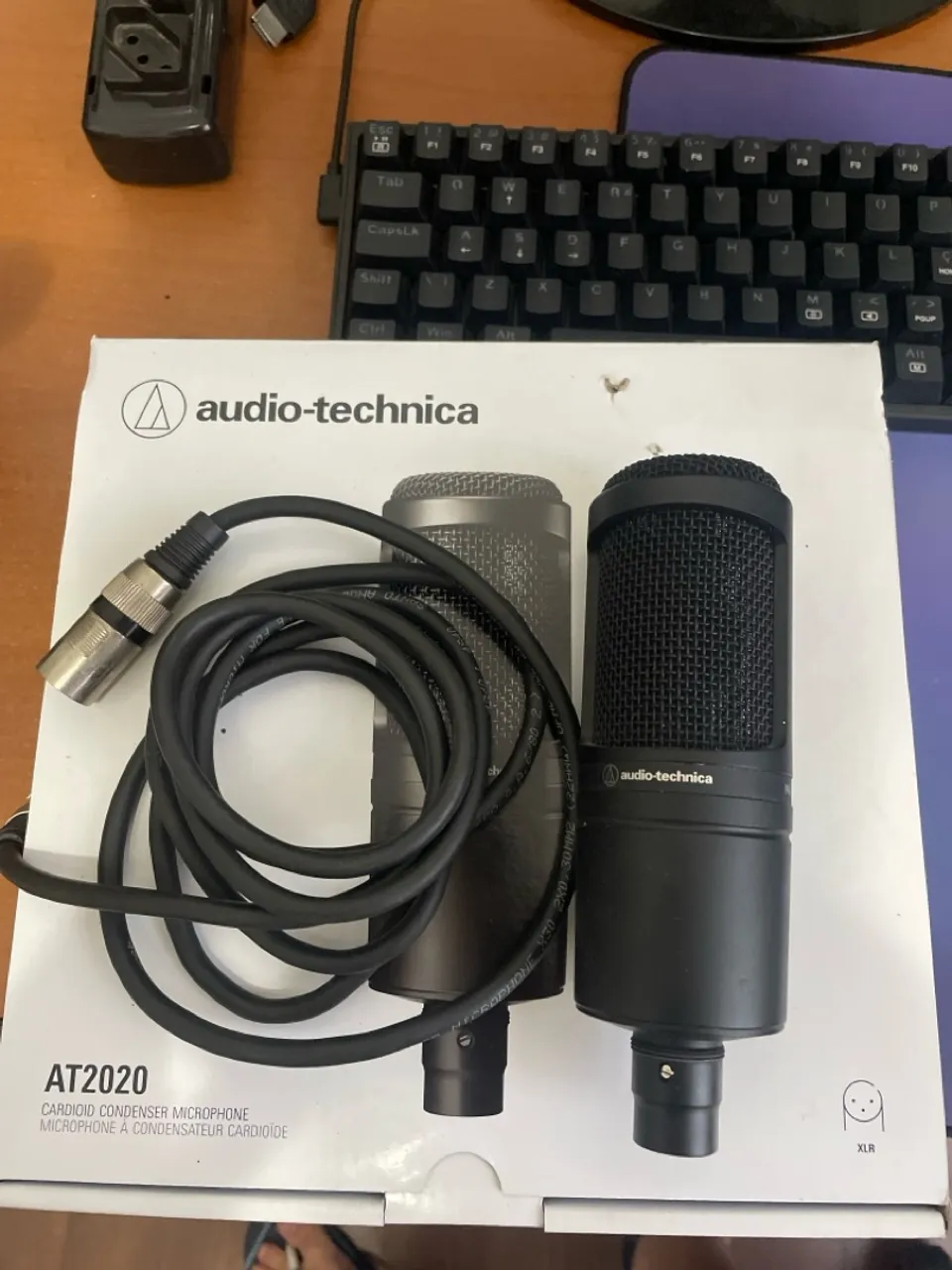 AT 2020 microfone condensador