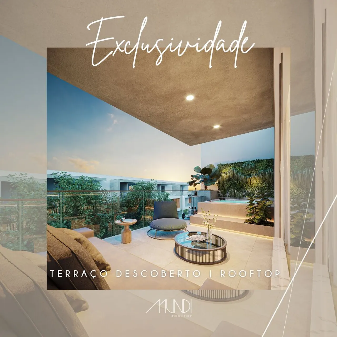 CONDOMINIO MUNDI ROOFTOP: Seu novo lar com rooftop e arquitetura moderna