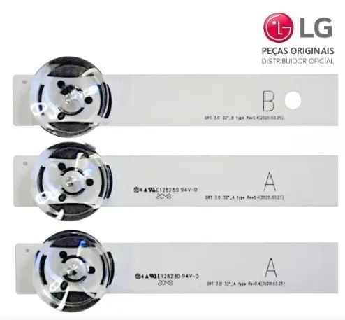 Kit Régua De Led Tv LG 32lb550b 32lb5600 32lb560b 32lb570b - Foto 2