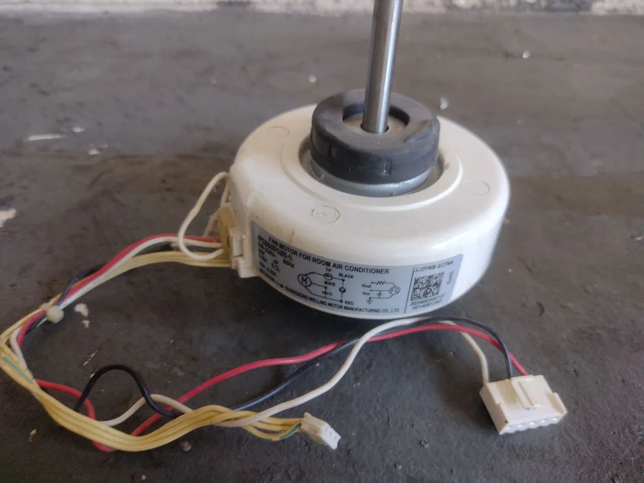 Motor Evaporadora split 220V 7.000 a 12.000BTU/h (Cód. RPG20B (RPG20D-1) - Foto 2