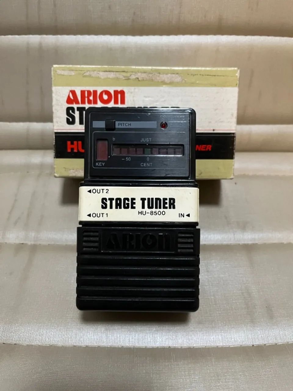 Pedal Arion Stage Tuner HU8500 - Afinador - Afinador do Kurt Cobain - Super Conservado - 