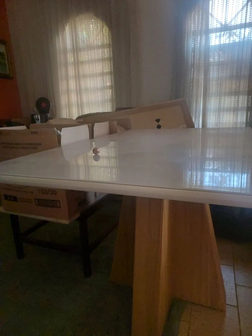 Mesa de Jantar com 4 Cadeiras Mobly - Foto 4