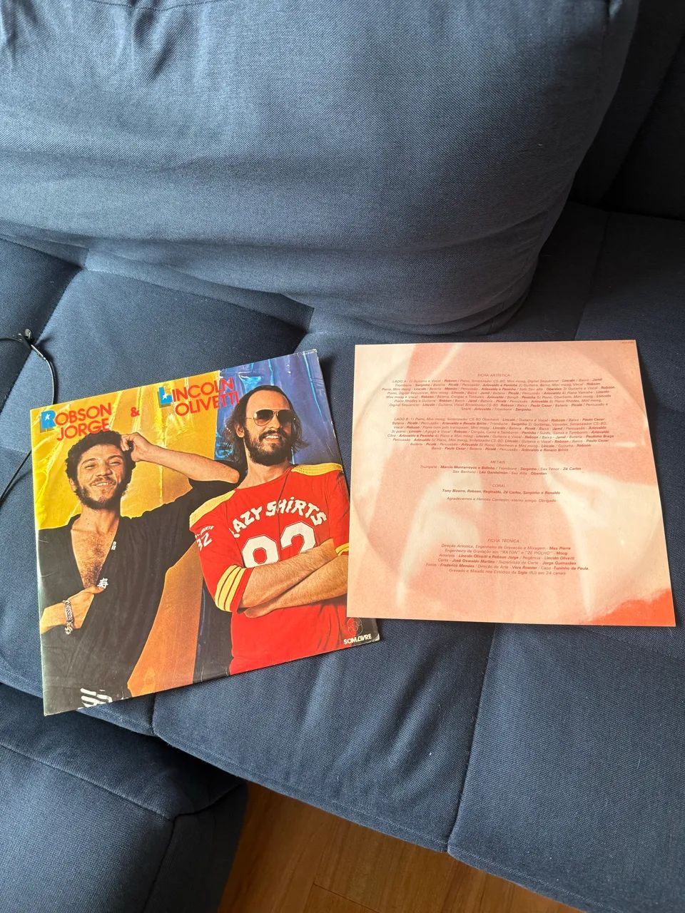 Lp Robson Jorge & Lincoln Olivetti original 1982 - CDs, DVDs