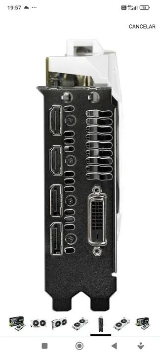 Placa de Vídeo ASUS GeForce GTX 1060 6hb - Foto 2