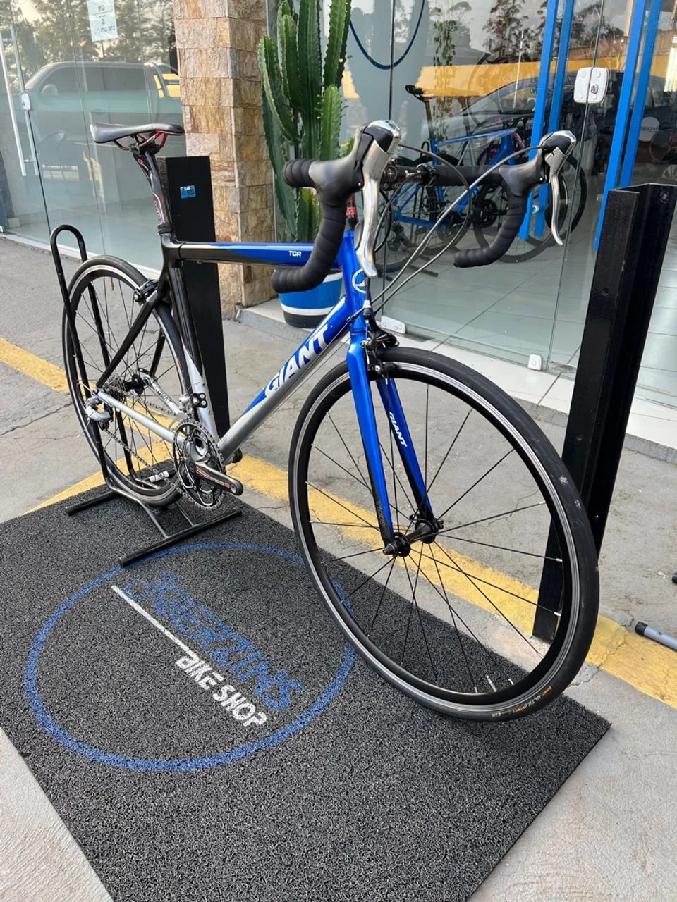 SPEED GIANT TCR M/L (54/56) - SHIMANO TIAGRA 2x9v - RODAS SHIMANO RS - MUITO NOVA - Foto 3