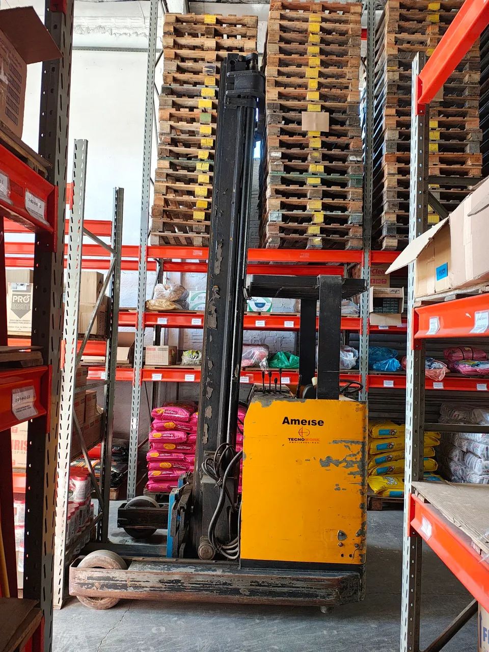 Empilhadeira Elétrica Ameise - usada e operando  - Foto 2