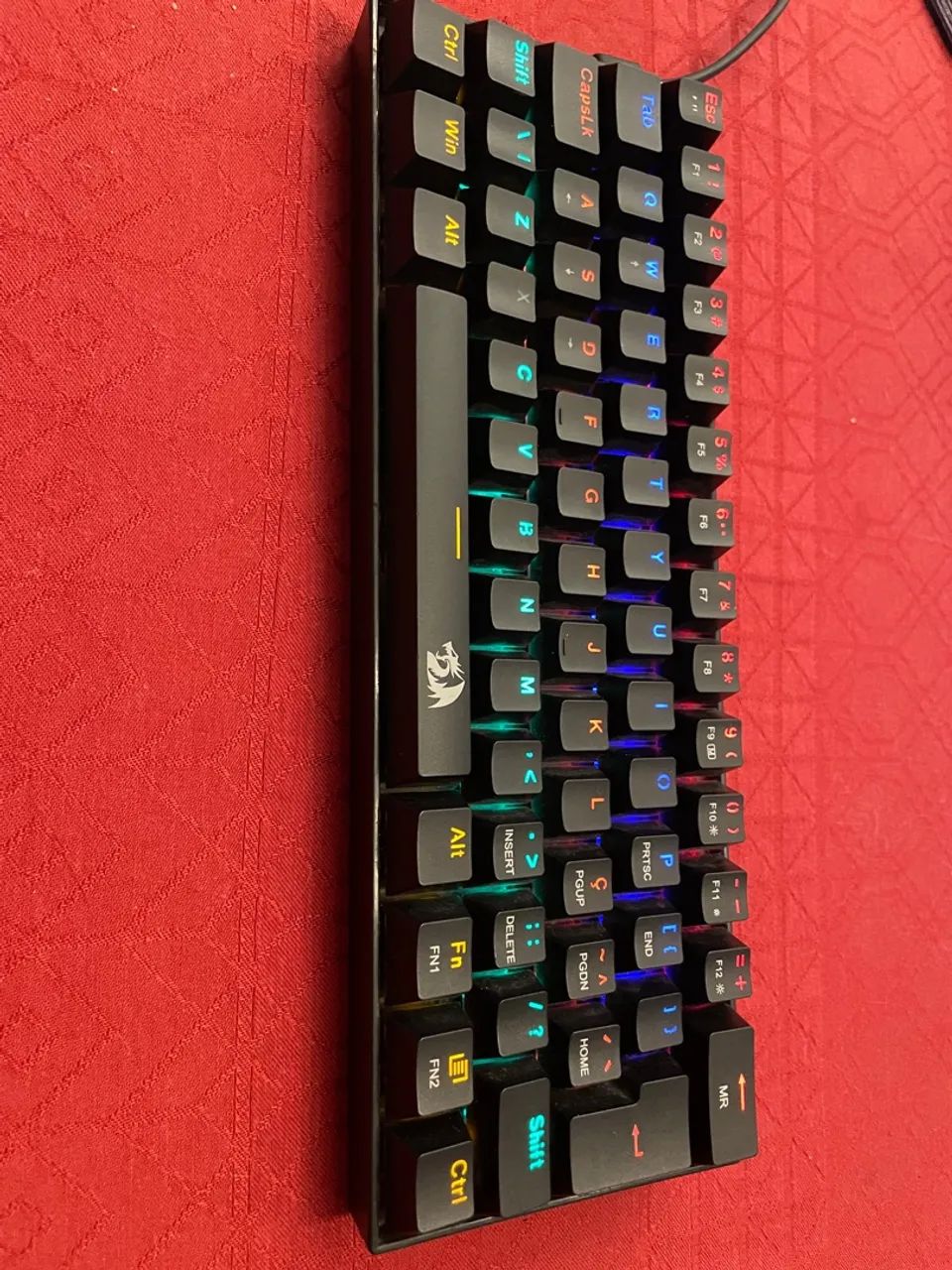 Teclado Mecânico Gamer RGB Redragon