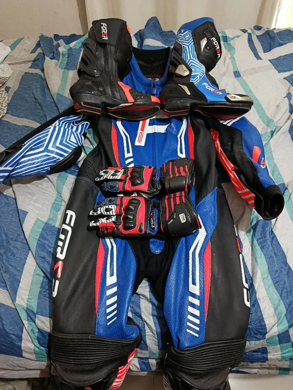 Macacão de Motociclista Forza - Tamanho M