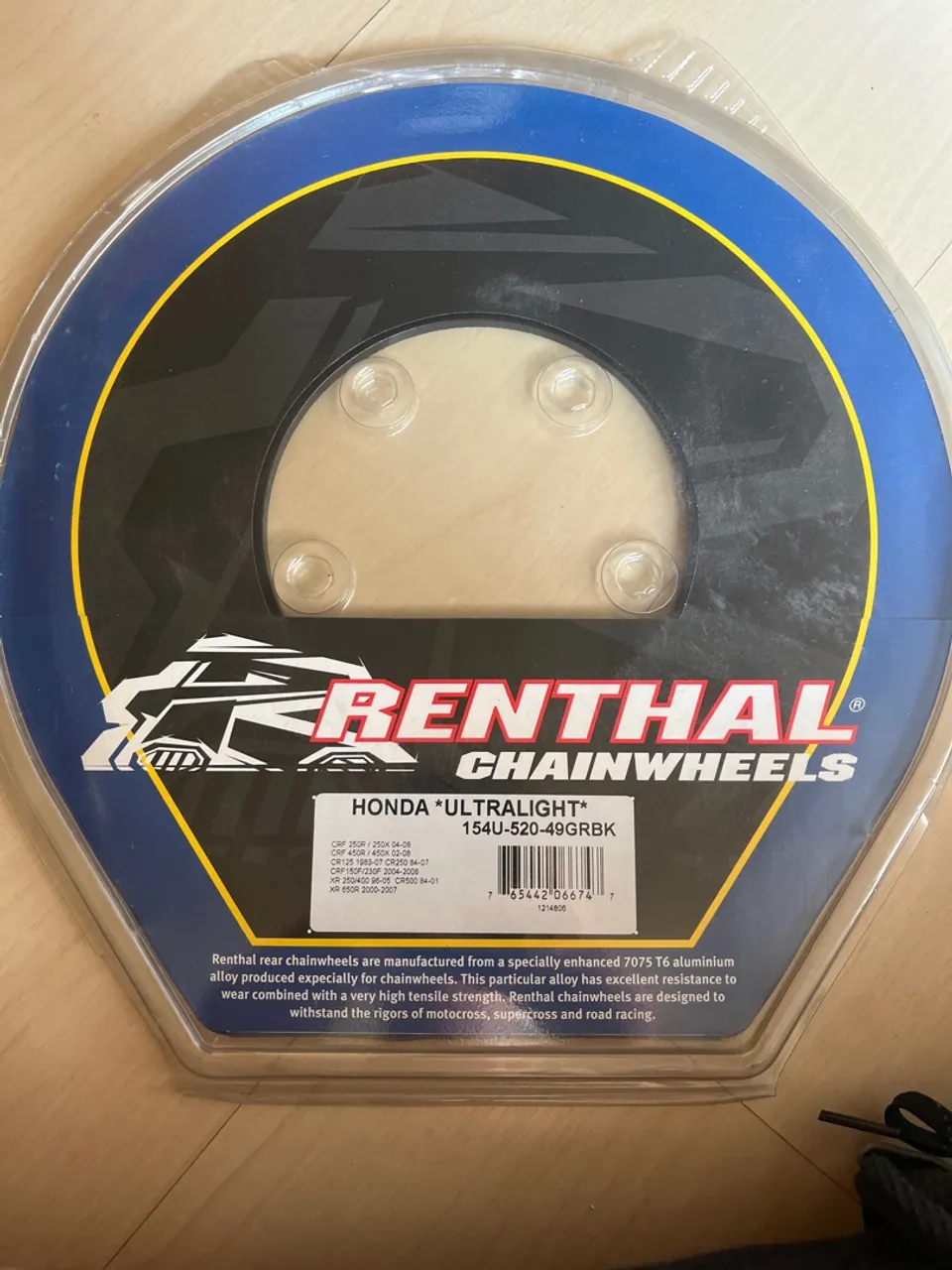 Coroa Renthal chainweel ultralight