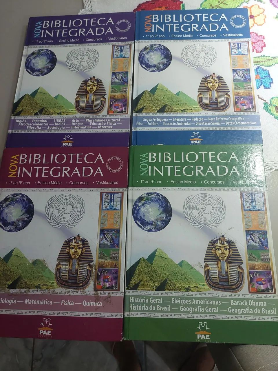 Livros Didáticos - Biblioteca Integrada - 1º ao 9º Ano