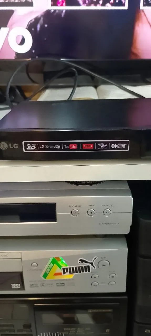 2 APARELHO DE BLU RAY LG
