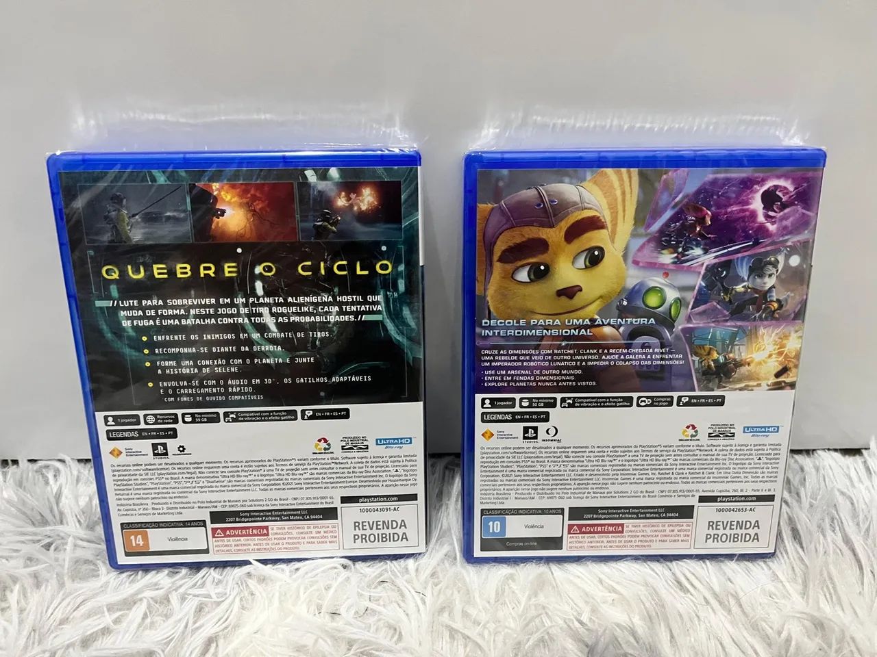 PS5 2 Jogos Ratchet & Clank e Returnal - Originais (Novos / Lacrados) - Foto 2