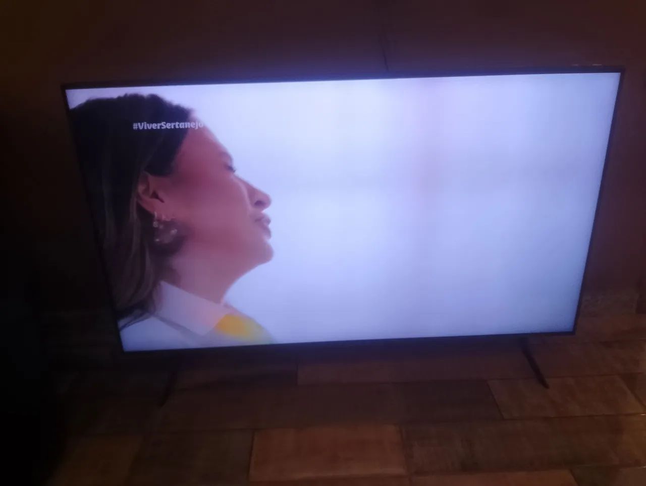 TV Samsung 50" 4K com garantia, sua estragada pode entrar na troca - Foto 2