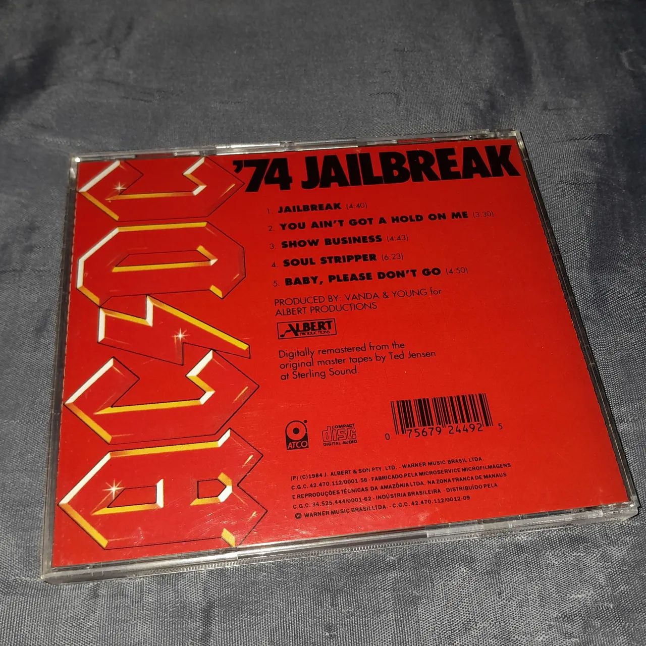 Cd ac/dc 74 jailbreak - Foto 2