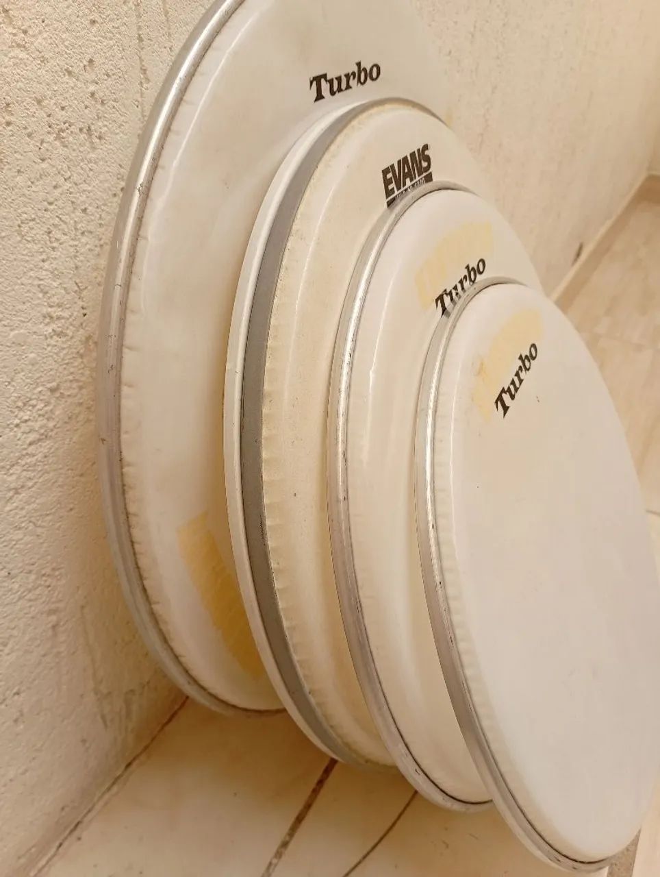 Peles de bateria musical  - Foto 2