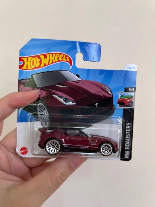 Hot Wheels 15? Jaguar F-Type Project 7 Vinho
