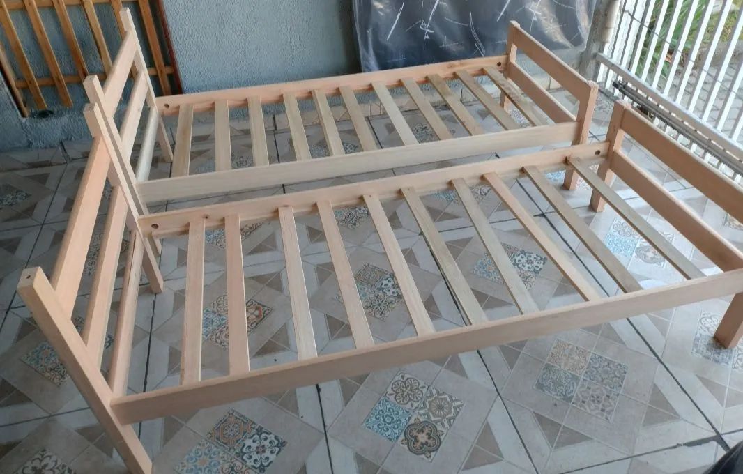 Cama de solteiro novas EUCALIPTO  - Foto 2