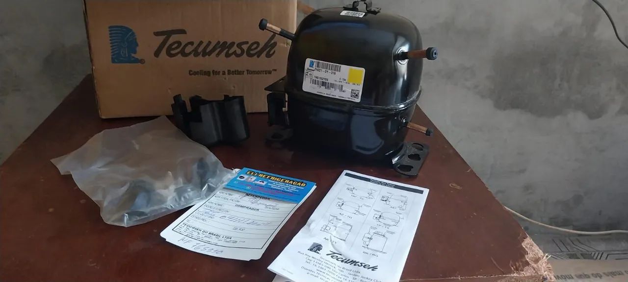 Compressor para Geladeira Tecumseh 1/4 HP
