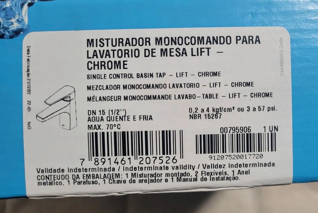 Docol - Torneira de Cozinha - Foto 4