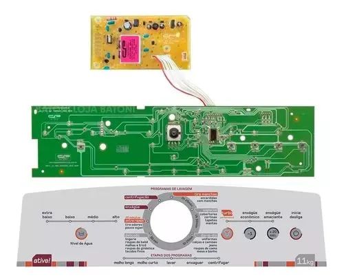 PLACA DE MÁQUINA DE LAVAR  - Foto 4