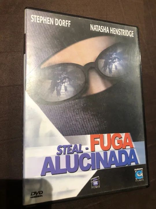 DVD com o filme Steal - Fuga Alucinada