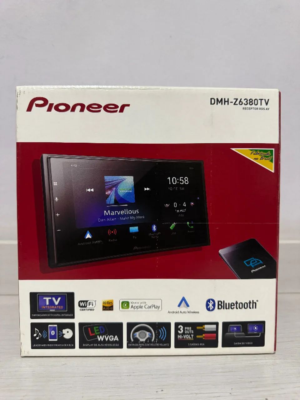 Central Multimídia Pioneer DMH-Z6380TV - Impecável - Automotiva