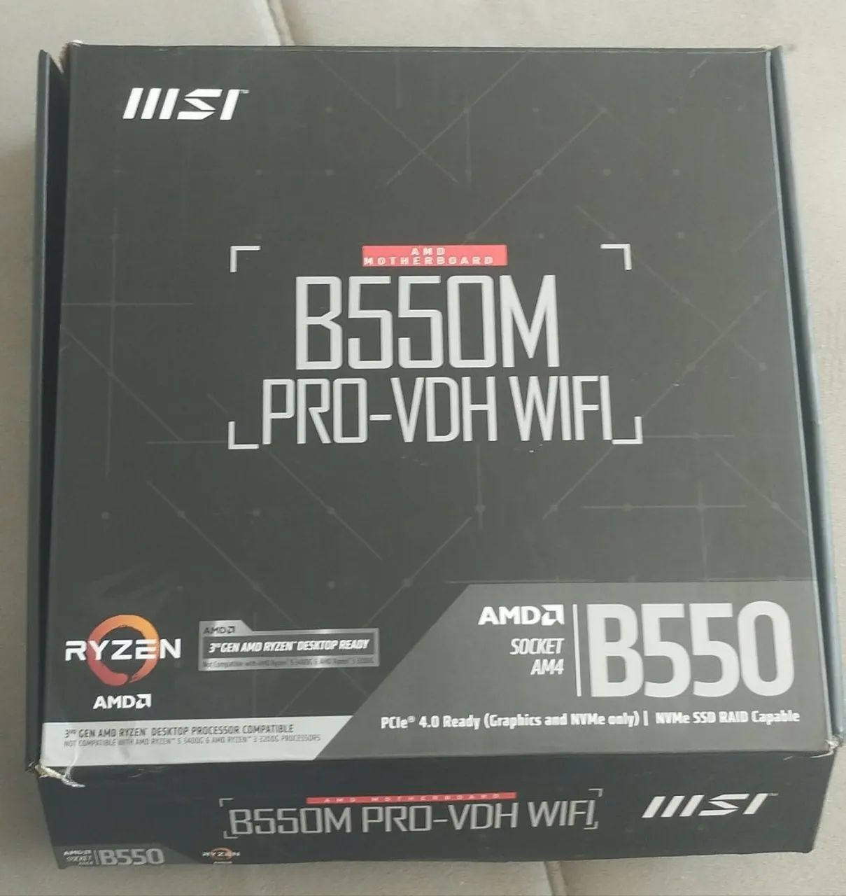 B550M Pro-Vdh Wifi