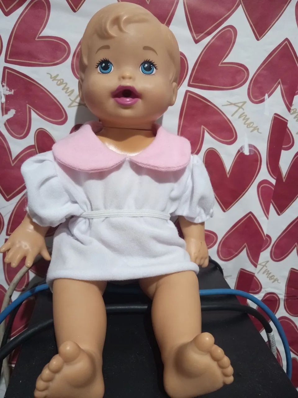 Boneca little mommy mattel - Foto 2