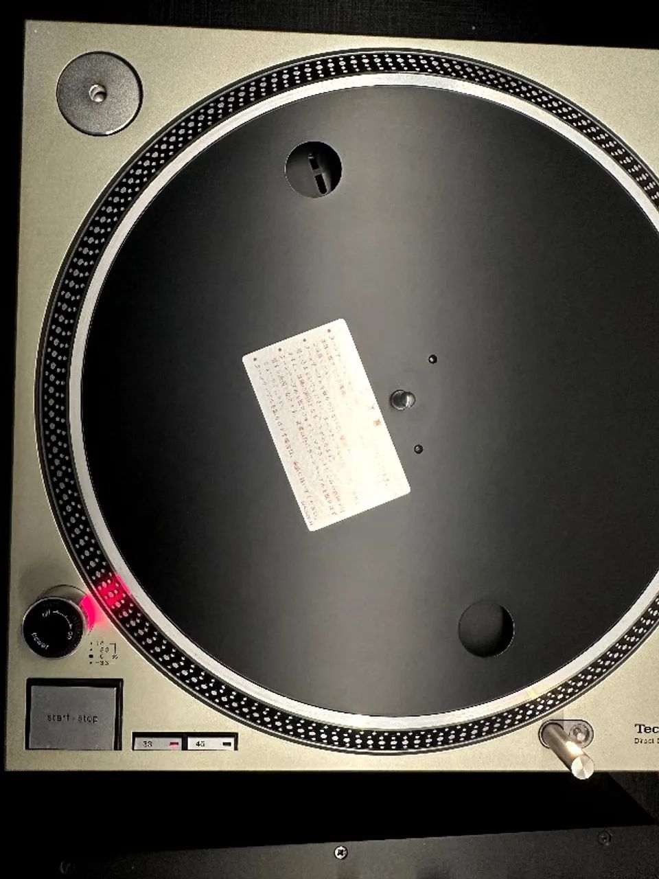 Technics SL1200 MK3D (ótimo estado de conservação! Funcionando