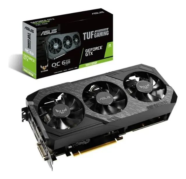 Geforce Gtx 1660 Super - Asus Tuf Gaming- Triple Fan - Placas de