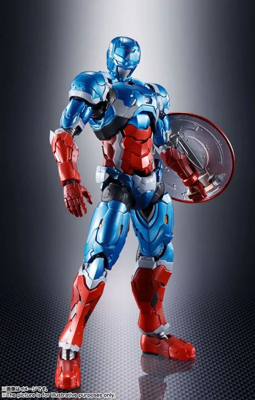 Capitão América Tech On S.H.Figuarts