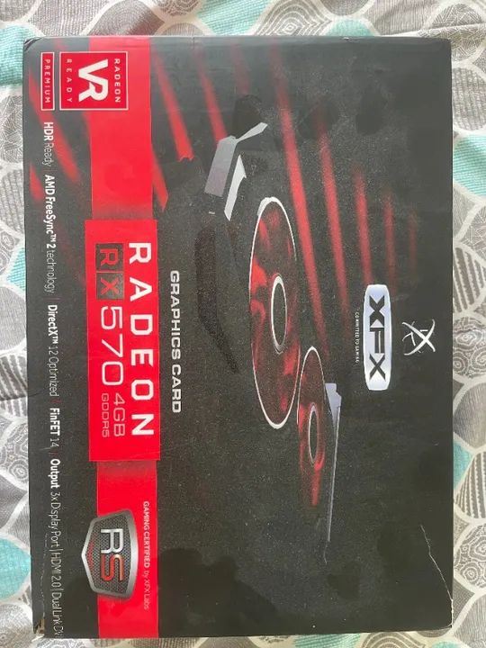 Processador Ryzen 5 4500 + 2x RAM 8GB DDR4 + Placa de Vídeo RX 570 4GB XFX - Foto 3