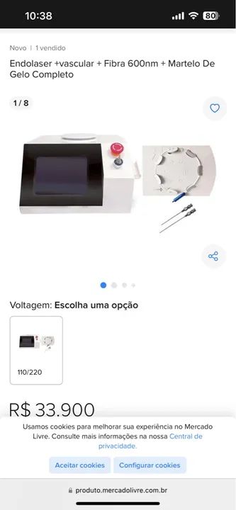 Aparelho de Limpeza Facial - Novo! - Foto 4