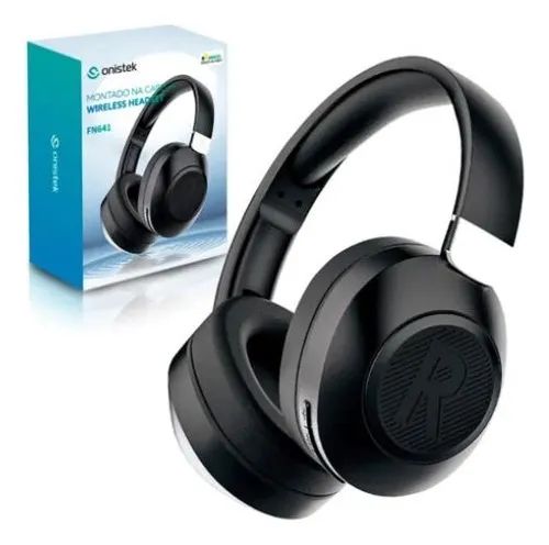 Fone De Ouvido Bluetooth 5.3 Onistek On-fn641 Preto - Fones de