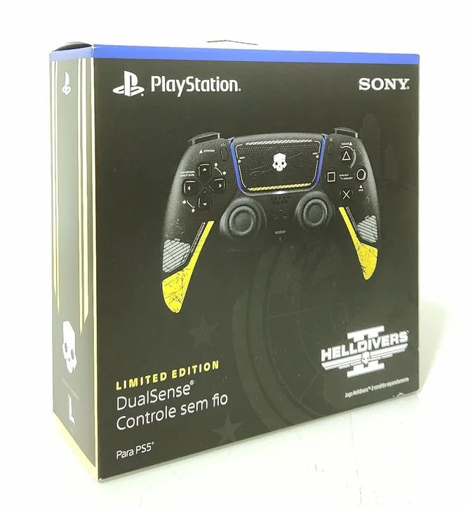 DualSense Helldivers Edição Limitada PS5