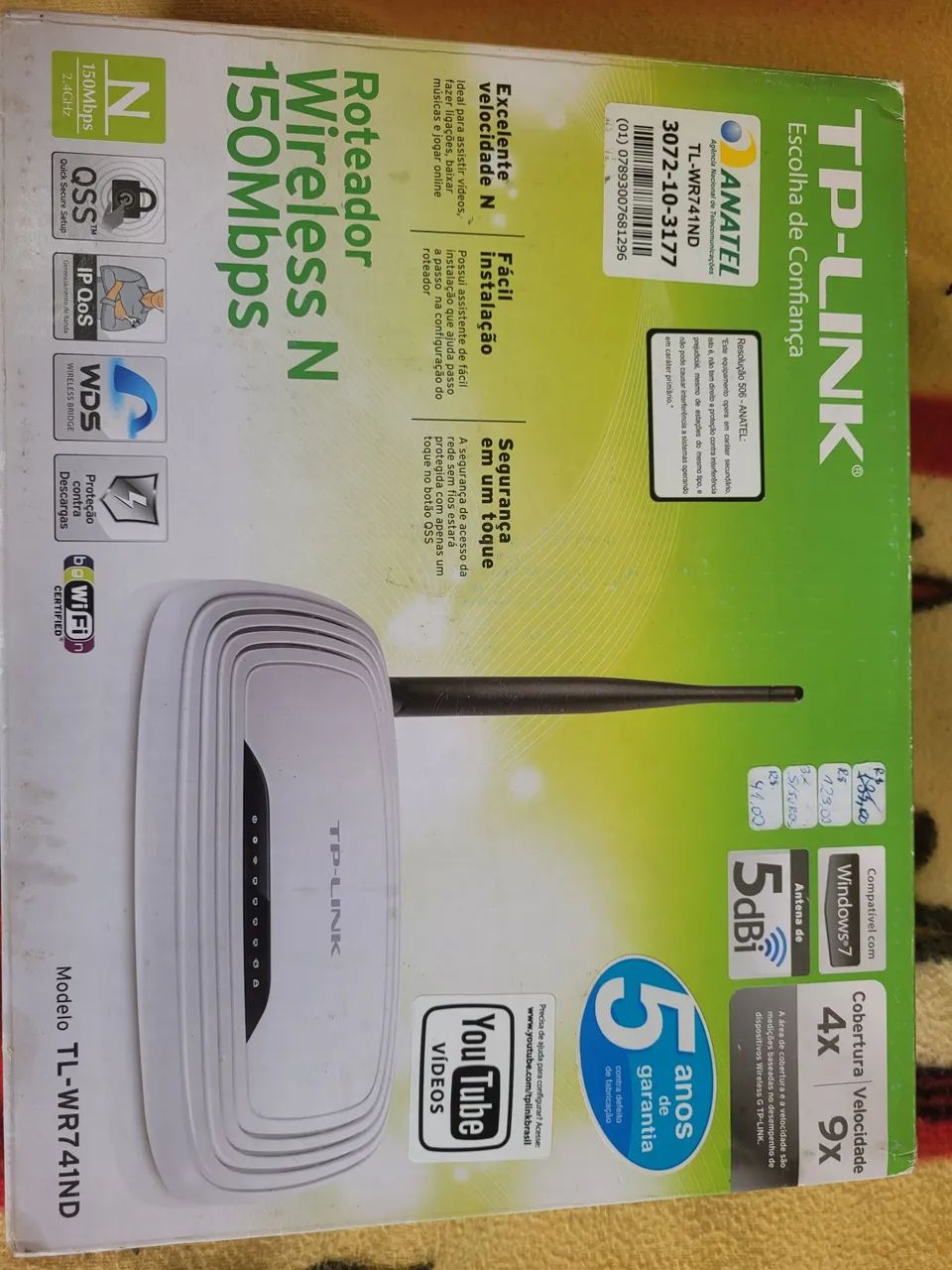 Roteador o wireless TP link