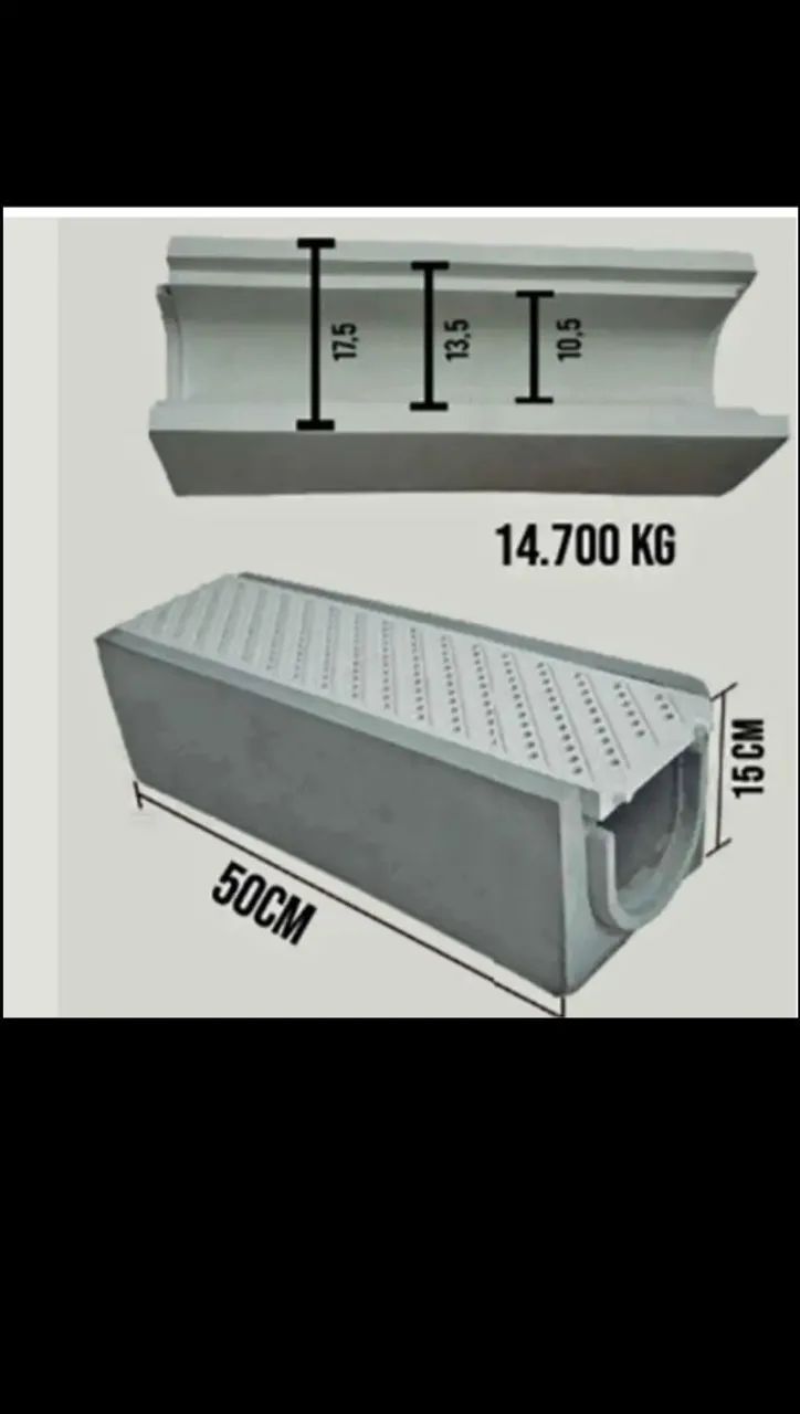 Grelha de concreto e outros produtos  - Foto 6