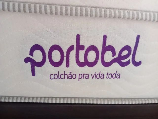 Kit Cama Box Baú Casal com Colchão Portobel - Foto 3
