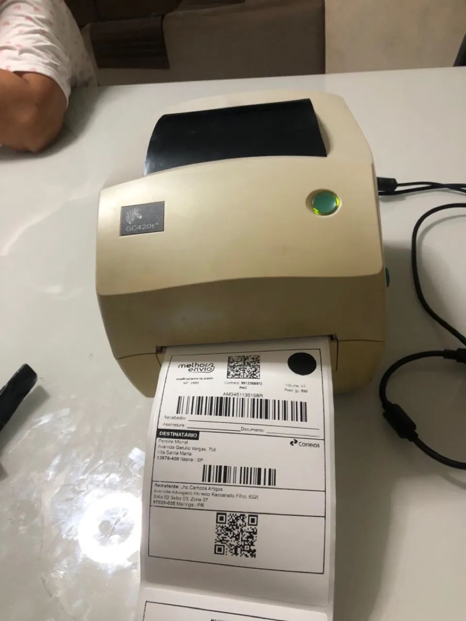 Impressora Zebra GC420t - Nova - Foto 2