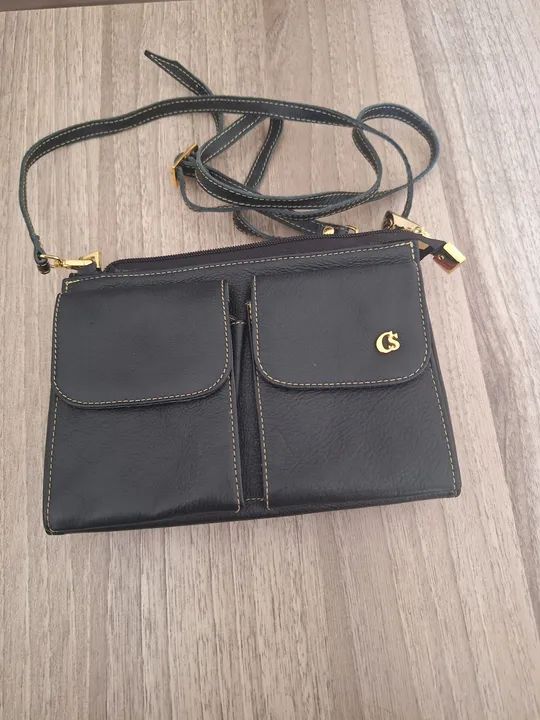 Bolsa Carmen Steffens preta - Foto 5