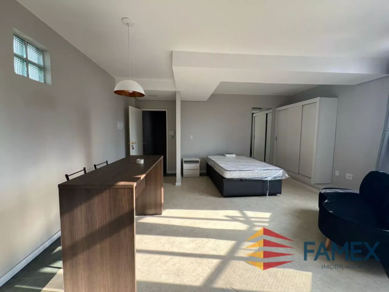 APARTAMENTO MOBILIADO PARA LOCAÇÃO - COM 01 QUARTO - PRÓXIMO A PRAÇA CENTRAL - AP932 - Foto 5