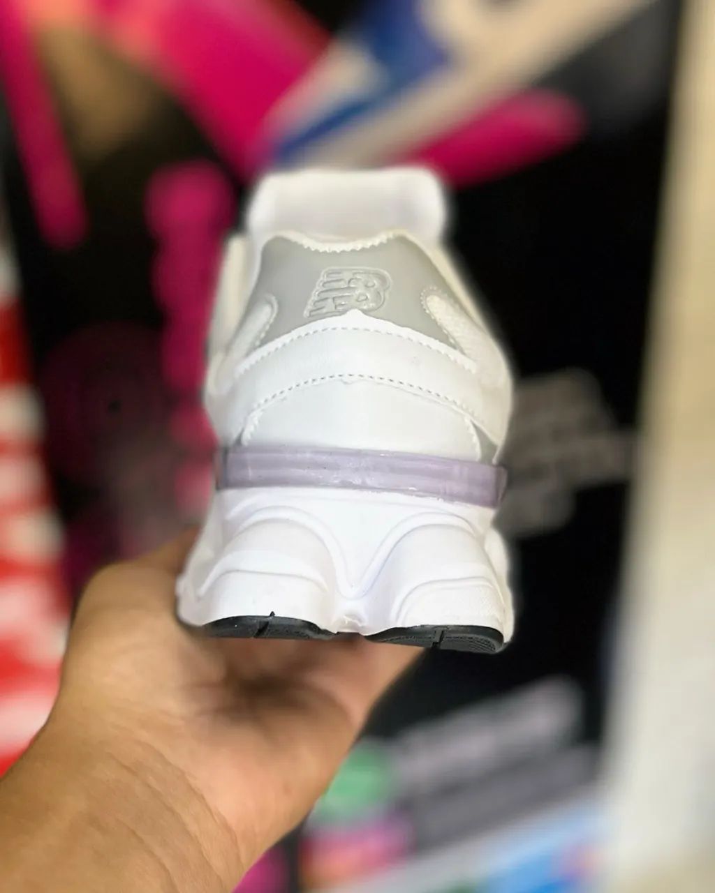 Tênis New Balance 574 Branco - Foto 3