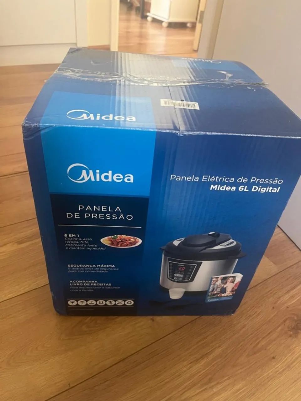 Panela de Pressão Elétrica Midea 6L