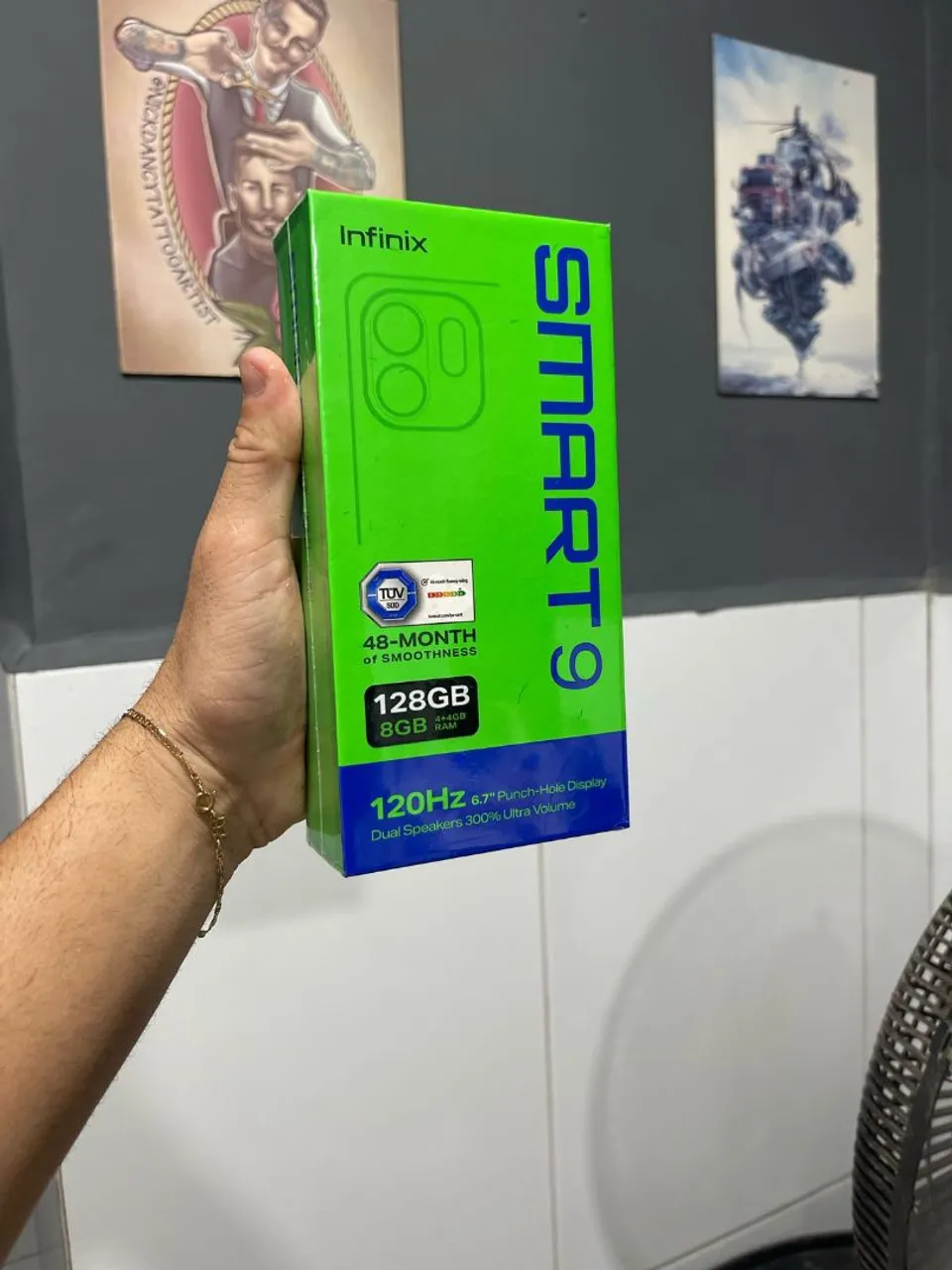 Infinix Smart 9 128 GB 8 DE RAM