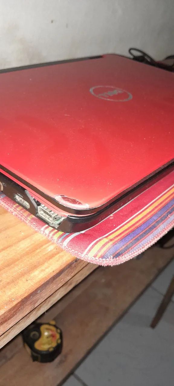 Notebook Dell Vermelho pra vender ou trocar em algo do meu interesse - Foto 3