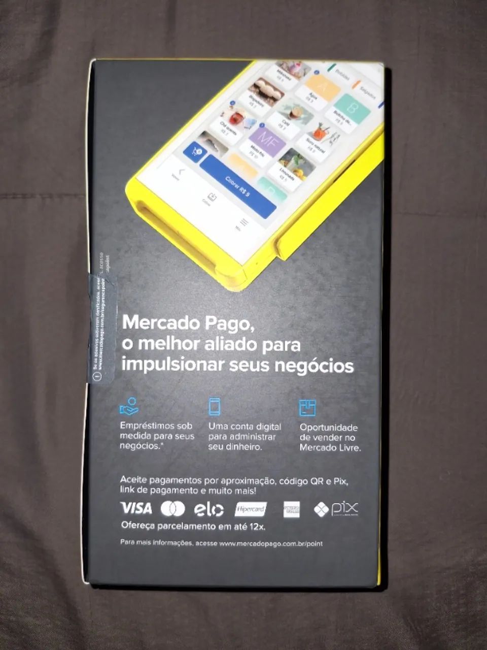 Máquina De Cartão Point Smart 2 4g Wifi na Caixa Lacrada!!!! - Foto 3
