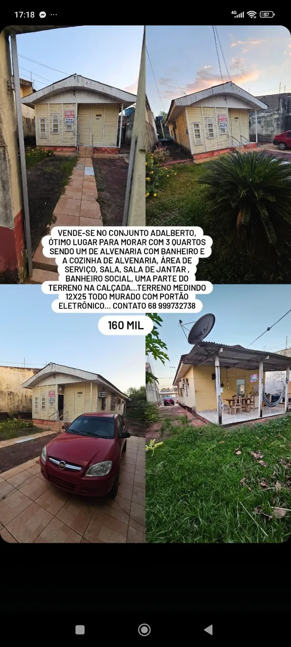 Casa conjunto Adalberto sena