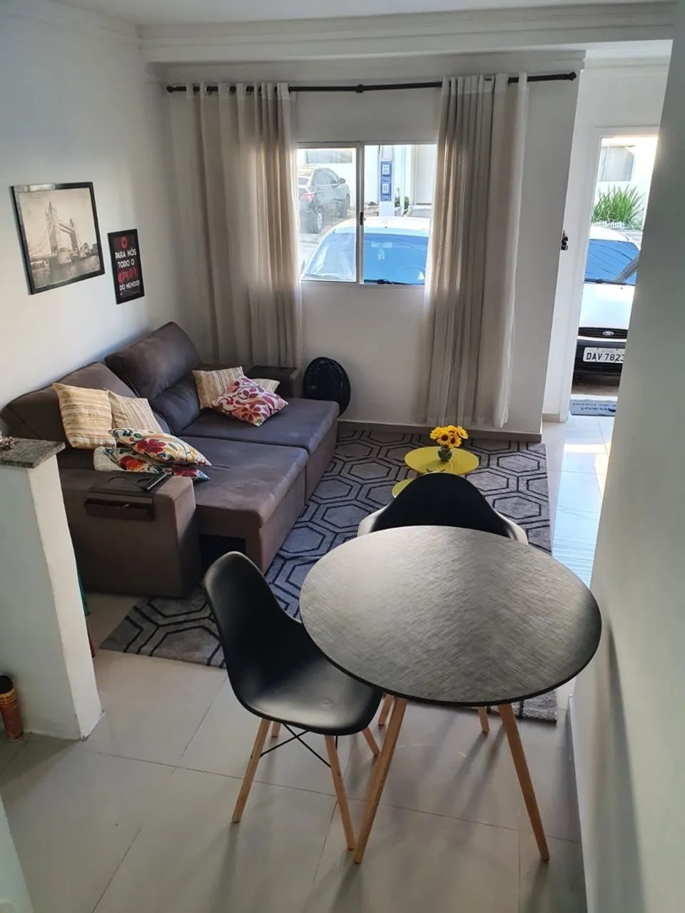 Conjunto Mesa 4 cadeiras produto novo - Foto 3