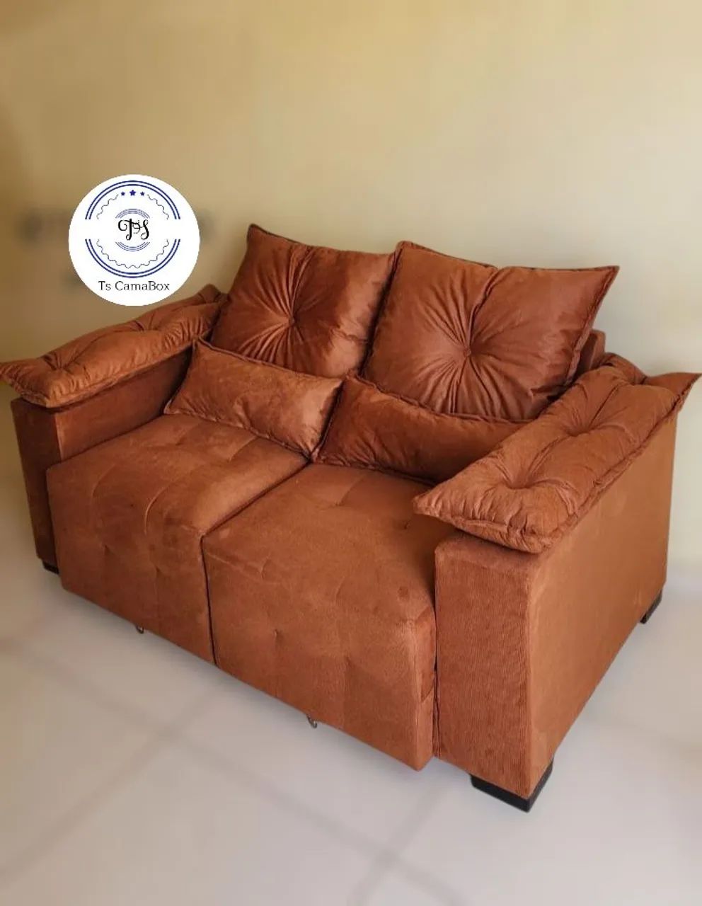 Sofá retrátil com preços imperdível 