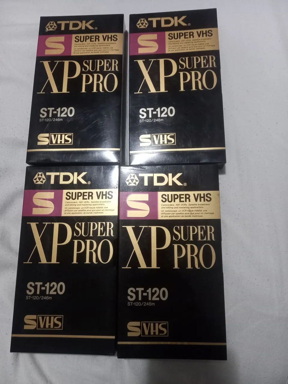 2x TDK XP Pro SE-C30/ E-HG EC-45 VHS-C Compact Videocassetten NEU & OVP